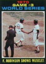 1971 Topps Baseball Cards      329     Frank Robinson WS